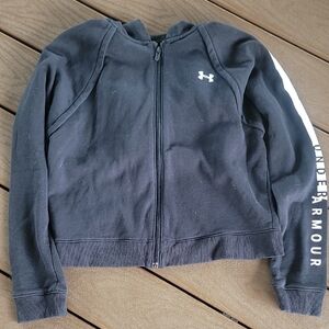 Under Armour Black and White Track Jacket